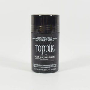 Toppik Hair Building Fibers BLACK Full Hair Instantly 0.42 Oz.